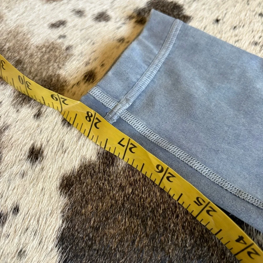 LULULEMON Wunder Under In Washed Moon‎ Blue Size 4